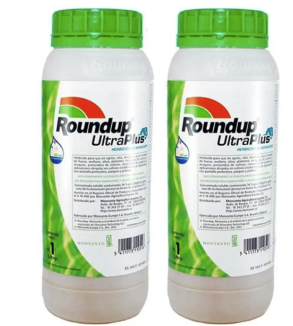 Herbicide Glyphosate ROUNDUP UltraPlus 2 x 1 Litre